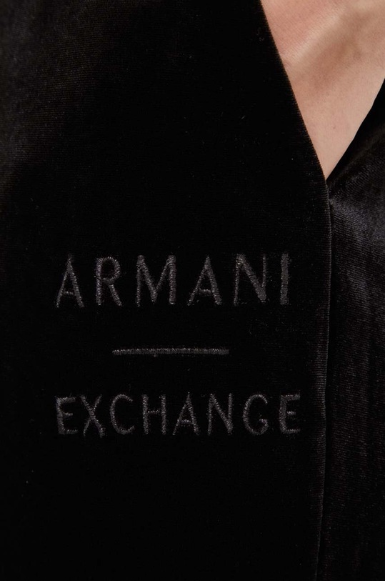 Armani Exchange spodnie dresowe czarny 6RYP85.YJ9WZ