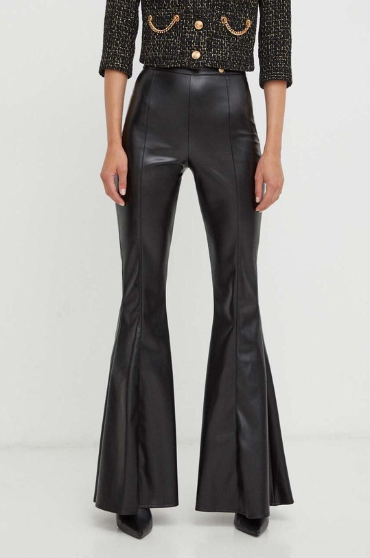 Elisabetta Franchi pantaloni panza negru PA04037E2