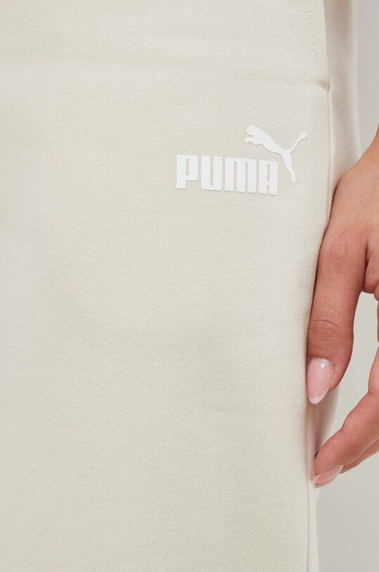 Puma spodnie dresowe beżowy 586841