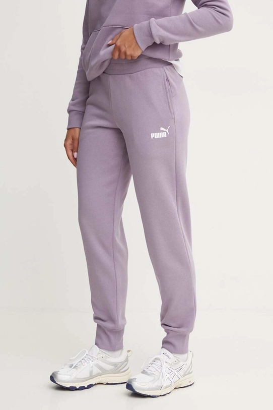 Puma pantaloni de trening violet 586841