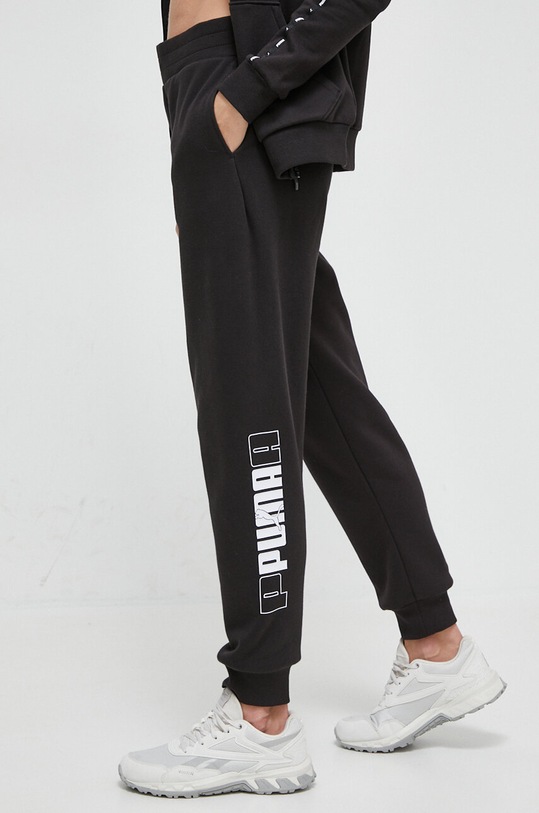 Παντελόνι φόρμας Puma ESS+ μαύρο 675956