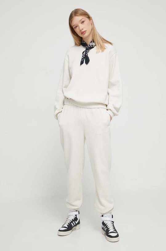 Hollister Co. pantaloni de trening KI347.3053.178 bej AW23