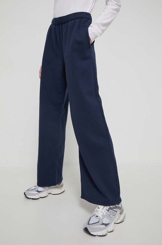 Hollister Co. spodnie dresowe dzianina granatowy KI347.3074.200