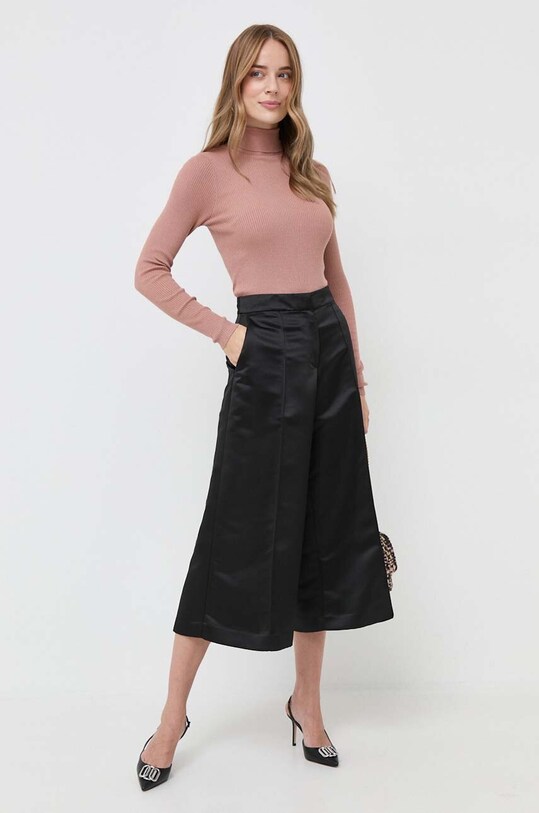 Twinset spodnie 232AP2026 czarny AW23