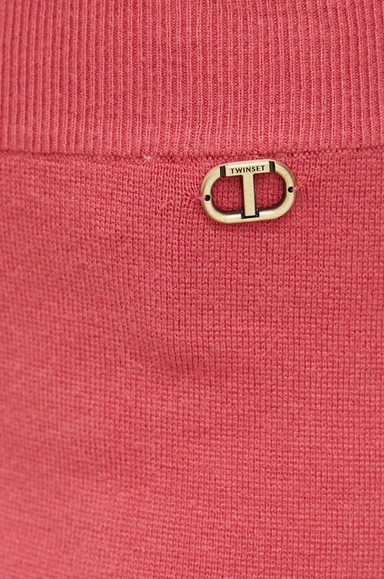 Kalhoty Twinset růžová 232TP3034
