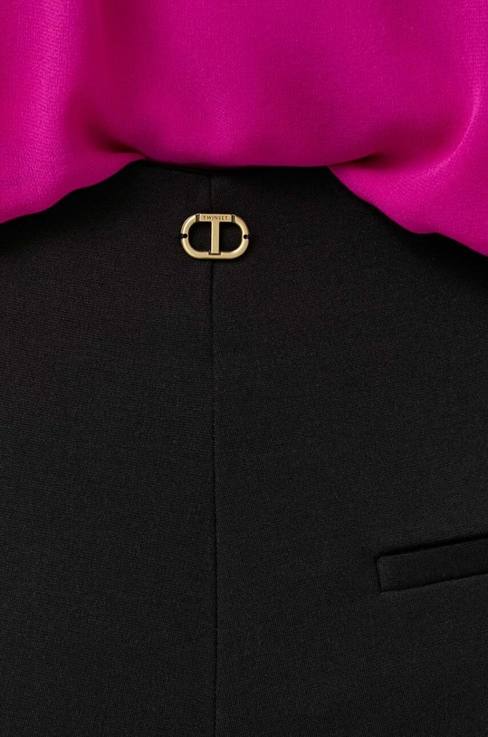 Twinset spodnie czarny 232TP208A