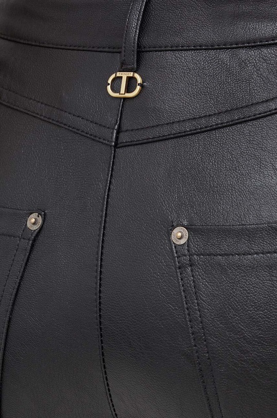 Twinset spodnie czarny 232TP201A