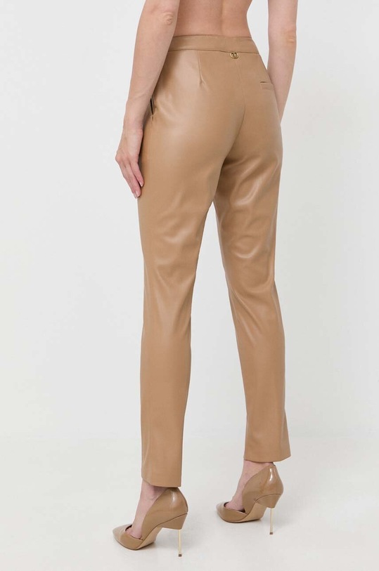 Odzież Twinset spodnie 232TP2905 beżowy