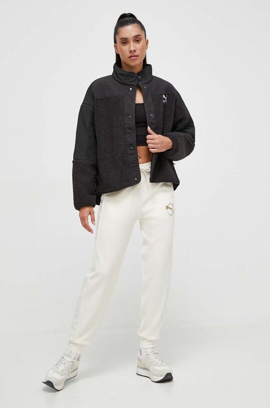 Tepláky Puma 676069 béžová AW23