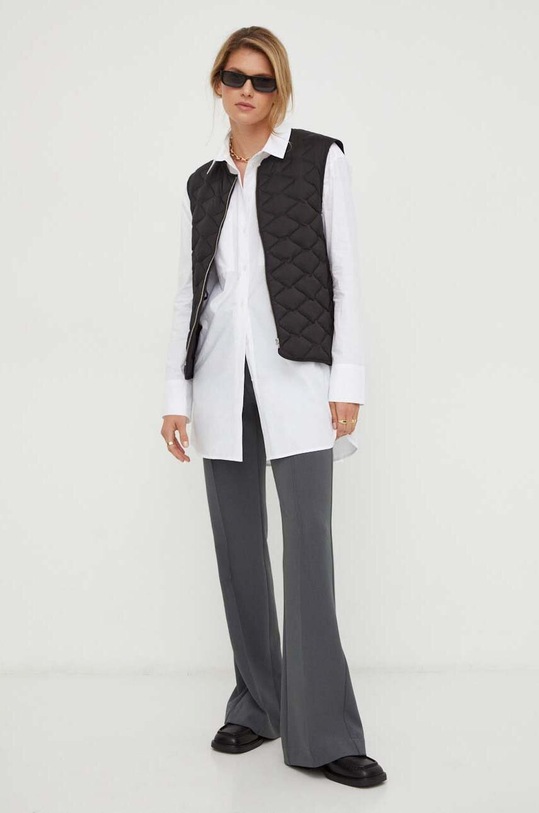 Kalhoty Herskind šedá 4909668