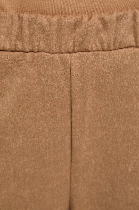 Штаны с примесью шерсти Weekend Max Mara бежевый 2357860333600