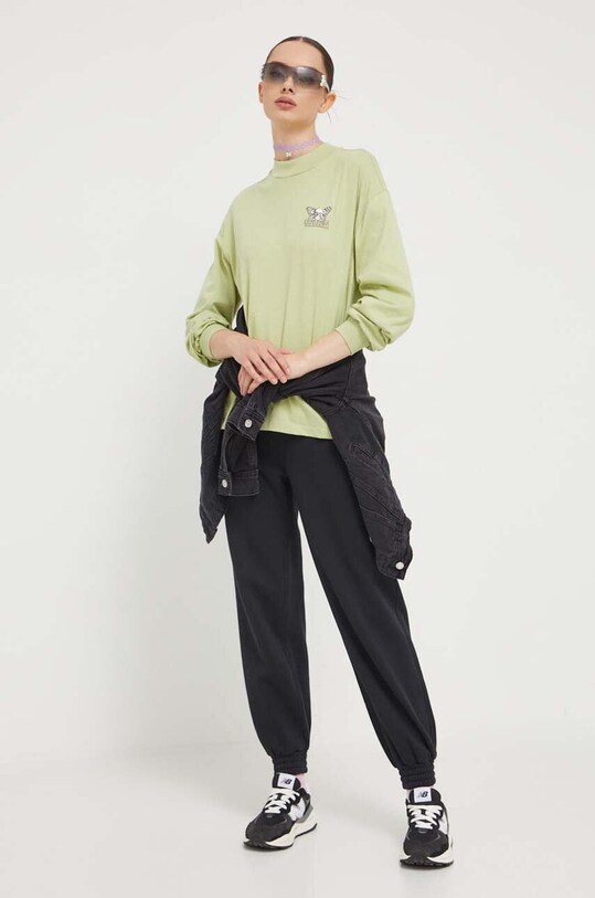 Converse pantaloni de trening 10025889.A01 negru AW23