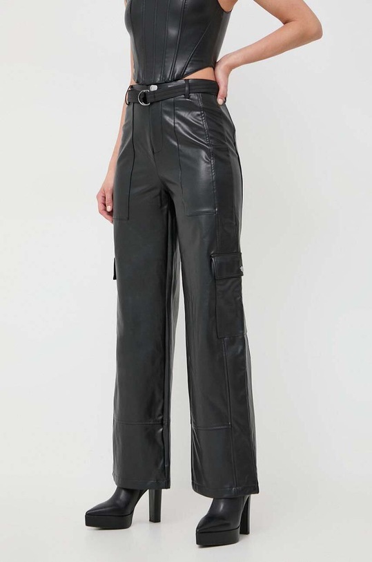 Παντελόνι Guess W3BB28.K8S30 μαύρο AW23