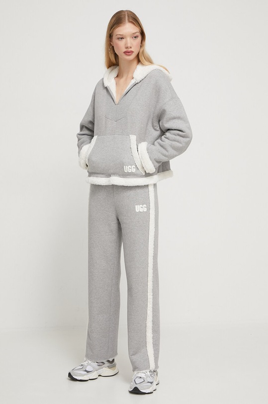 UGG spodnie dresowe dzianina szary 1144501