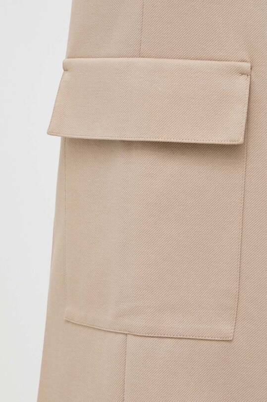 Hlače Notes du Nord Inessa bež 13344