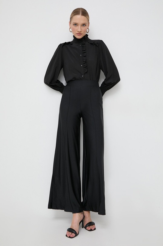 Παντελόνι Notes du Nord με ελαστάν μαύρο 13453