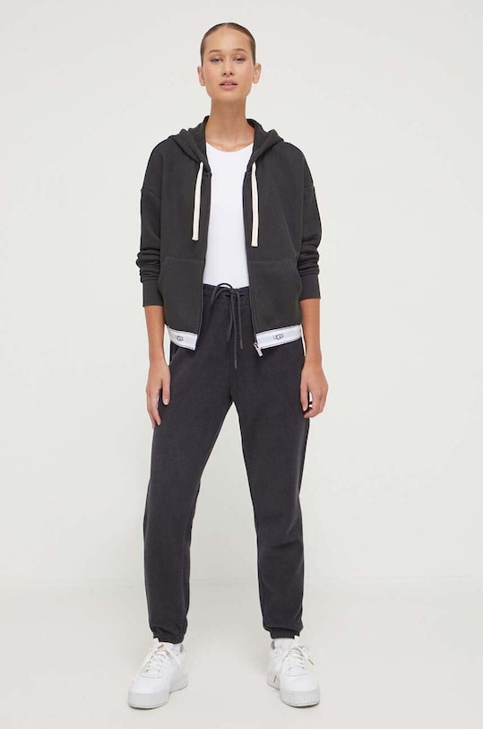 UGG spodnie dresowe dzianina czarny 1144535