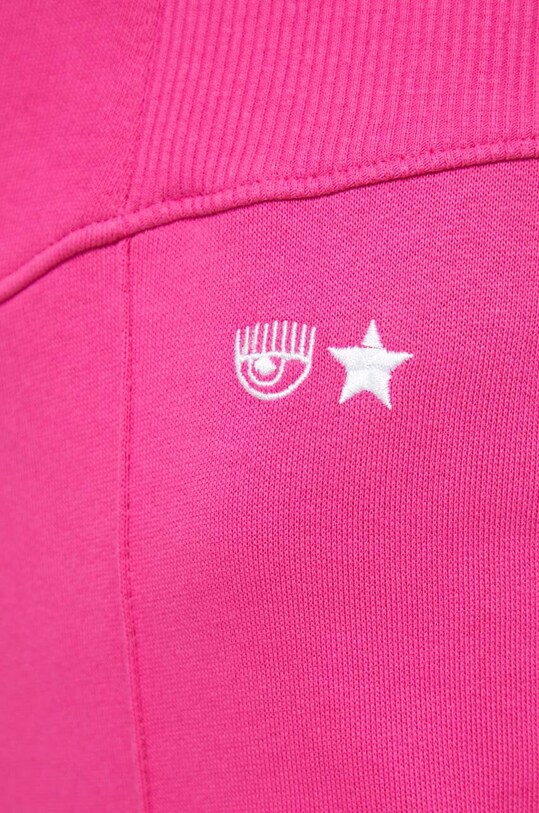 Chiara Ferragni pantaloni da jogging in cotone rosa 75CBA126