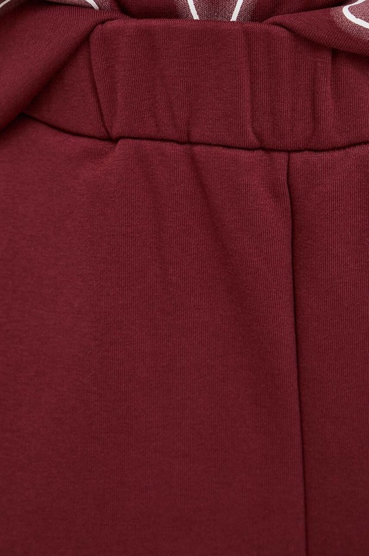 Max Mara Leisure pantaloni de trening burgundia 2337860836600