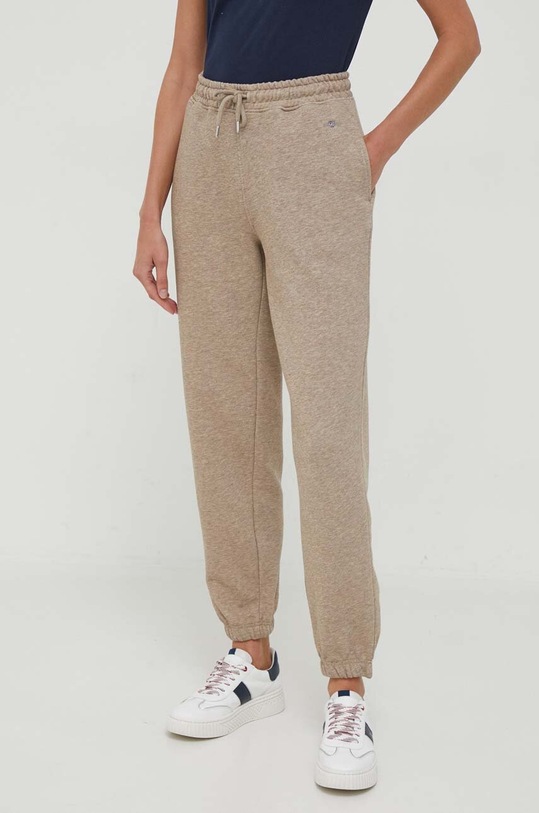 Gant melegítőnadrág melanzs barna 4204921