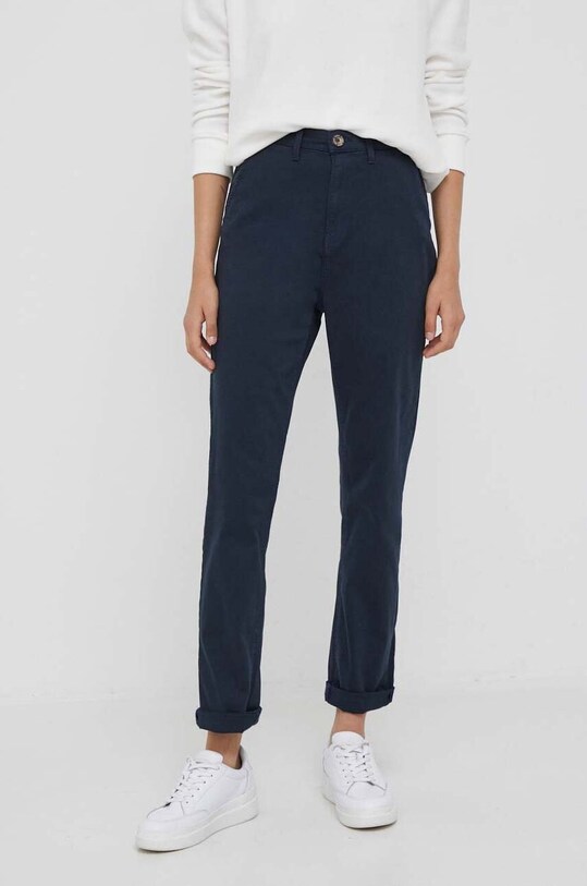 Pepe Jeans nadrág Nora elasztánnal sötétkék PL211661YE4.594