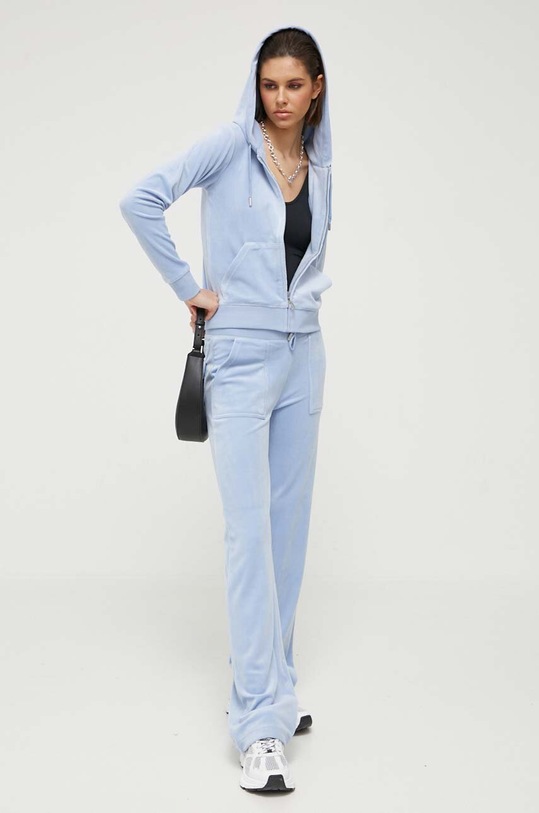 Juicy Couture spodnie dresowe Del Ray JCAP180.102 niebieski AW23