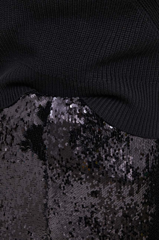 United Colors of Benetton pantaloni negru 4NDEDF05J.904