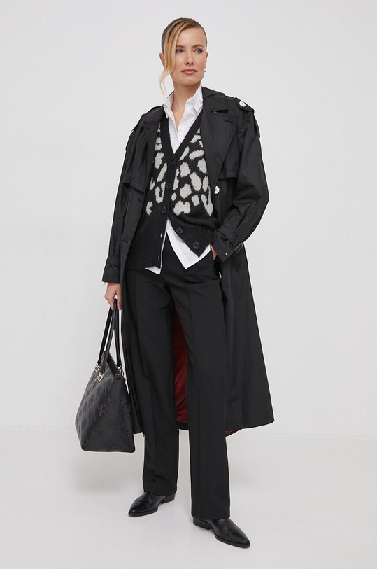 Joop! spodnie 30039893 czarny AW23