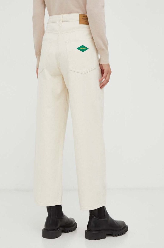 Odzież American Vintage jeansy SPY11DH23 beżowy