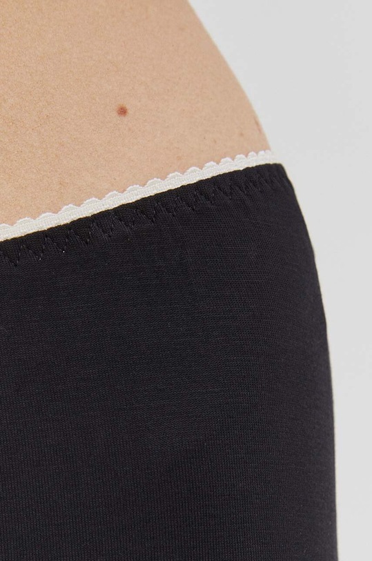 United Colors of Benetton nadrág otthoni viseletre fekete 3Z123F169.100.