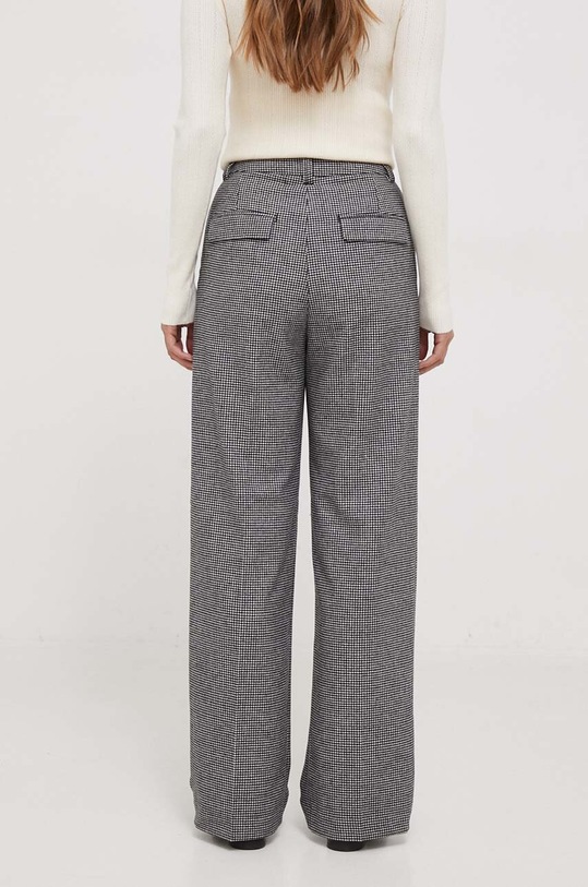 Одежда Брюки с примесью шерсти United Colors of Benetton 40DWDF03Y.901 чёрный