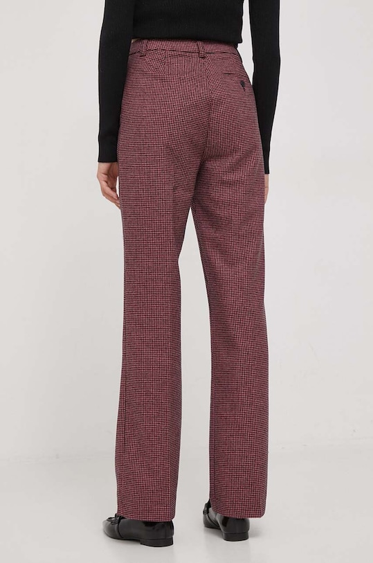 Одежда Брюки с примесью шерсти United Colors of Benetton 40DWDF04F.905 розовый