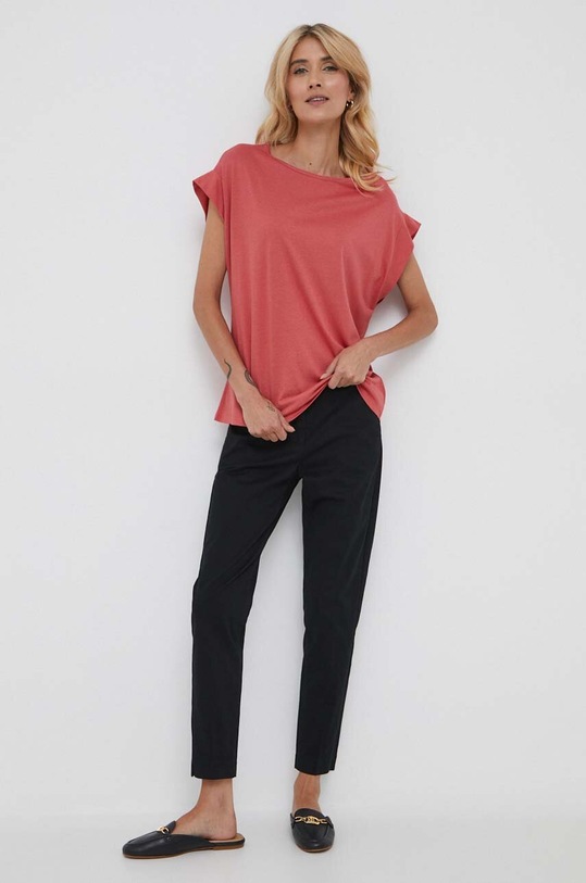 Kalhoty Sisley 4AI655AH6.100. černá AW23