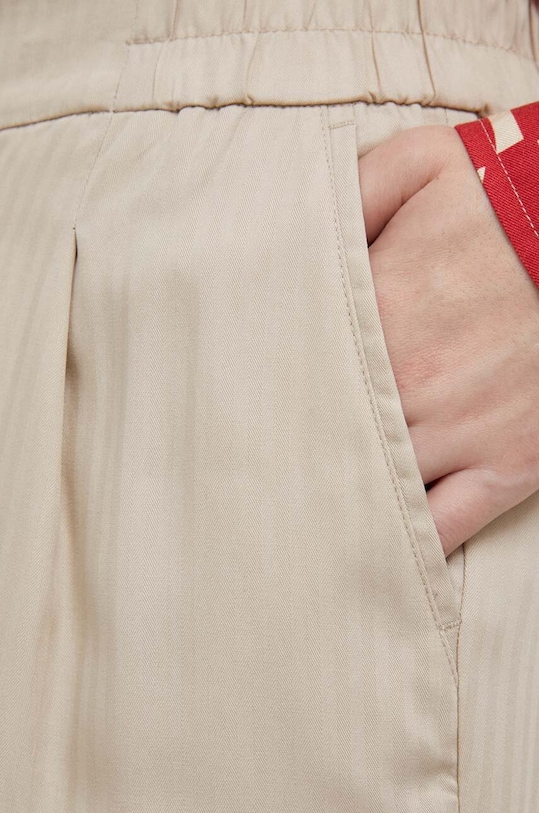 Sisley spodnie beżowy 4BJFLF00S.3A6