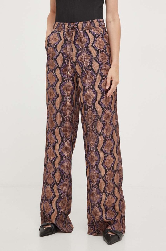 Pinko pantaloni drept maro 102099.A19A