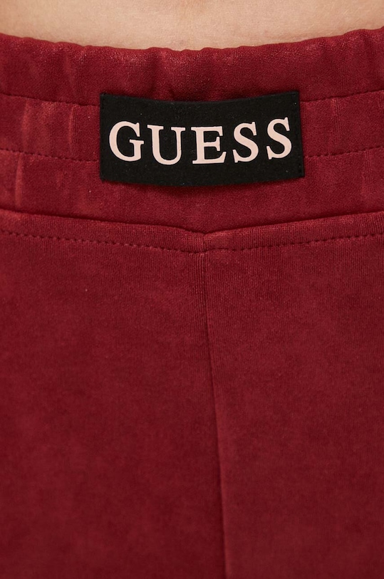 Guess spodnie dresowe czerwony V3BB00.KBC00