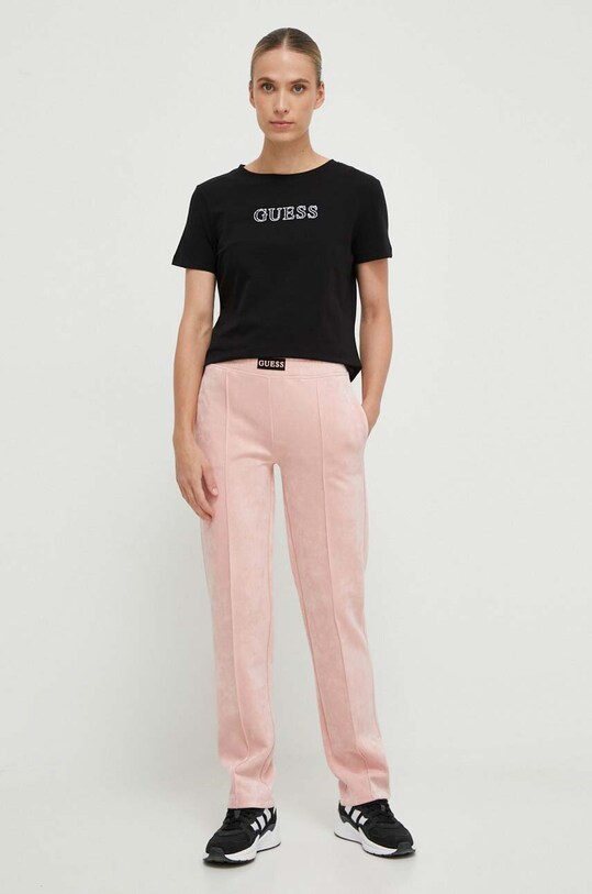 Donji dio trenirke Guess V3BB00.KBC00 roza AW23