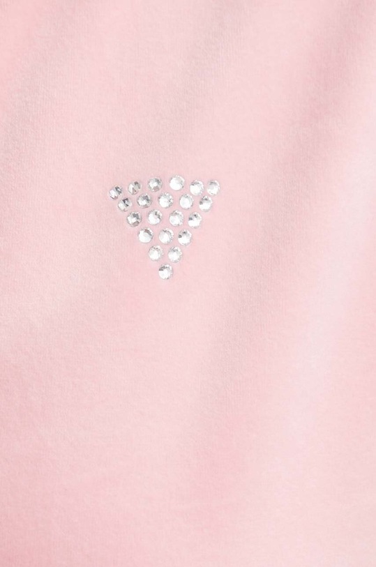 Guess spodnie dresowe różowy V3BB27.KBXI2