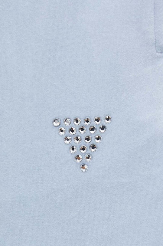 Guess spodnie dresowe COUTURE niebieski V3BB27.KBXI2