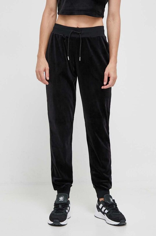 Guess pantaloni de trening tricotaj negru V3BB27.KBXI2