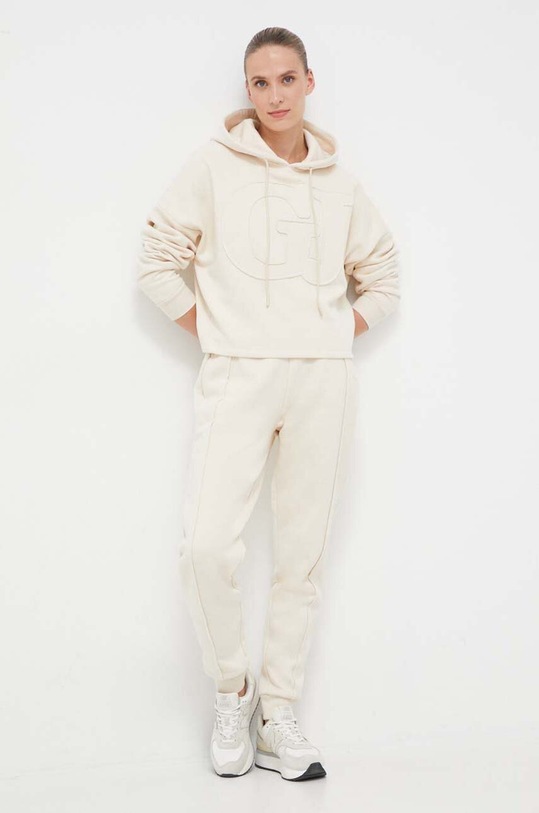 Παντελόνι φόρμας Guess V3BB14.KBXX1 μπεζ AW23
