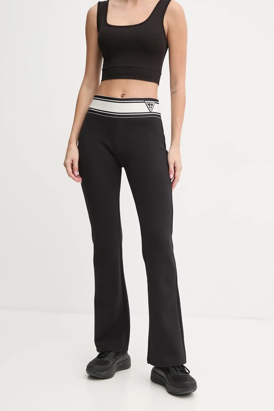 Παντελόνι φόρμας Guess μαύρο V3BB09.KBCK2