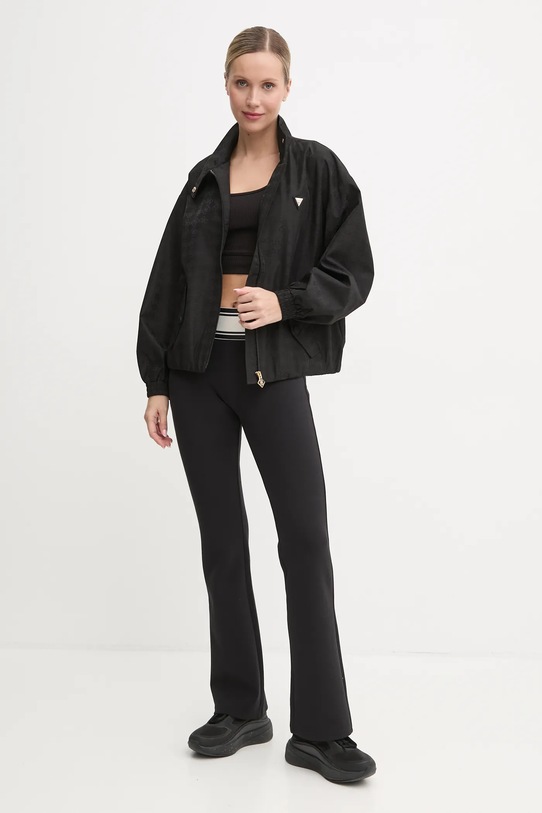 Παντελόνι φόρμας Guess V3BB09.KBCK2 μαύρο AW24