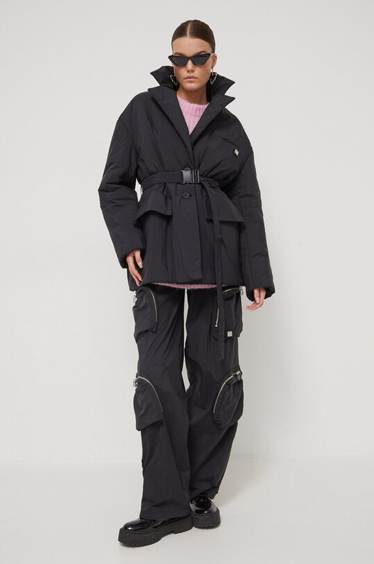 Nohavice HUGO 50498135 čierna AW23