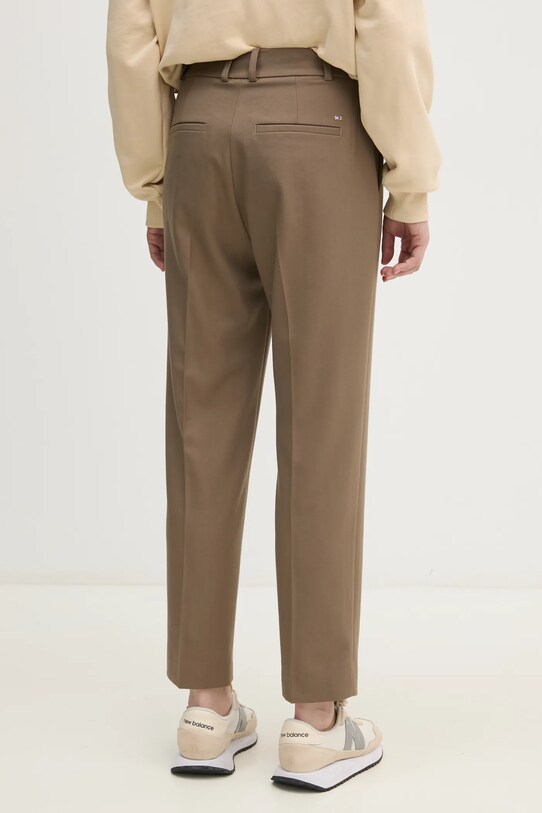 Одяг Штани Tommy Hilfiger WW0WW39723 коричневий