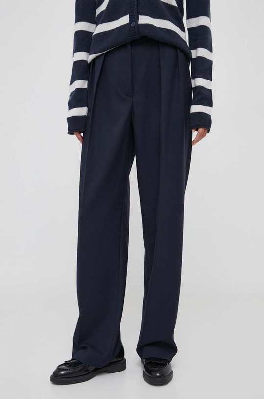 Tommy Hilfiger pantaloni drept bleumarin WW0WW39725