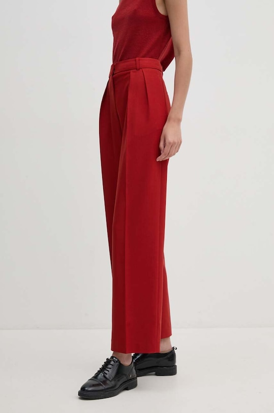 Tommy Hilfiger pantaloni burgundia WW0WW39725