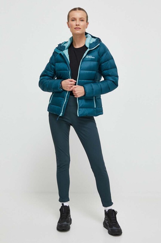 Montane spodnie outdoorowe Ineo XT FIXTR16 zielony AW23