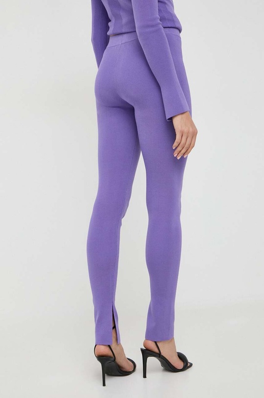 Odzież Patrizia Pepe spodnie dresowe 2P1543.K002 fioletowy