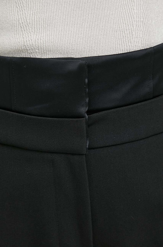 Calvin Klein nadrág gyapjú keverékből fekete K20K205973